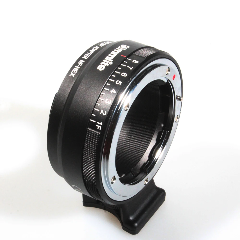 Commlite CM-NF-NEX Manual Focus Lens Mount Adapter Ring for Nikon G F A I S D to use Sony NEX E Cameras | Электроника