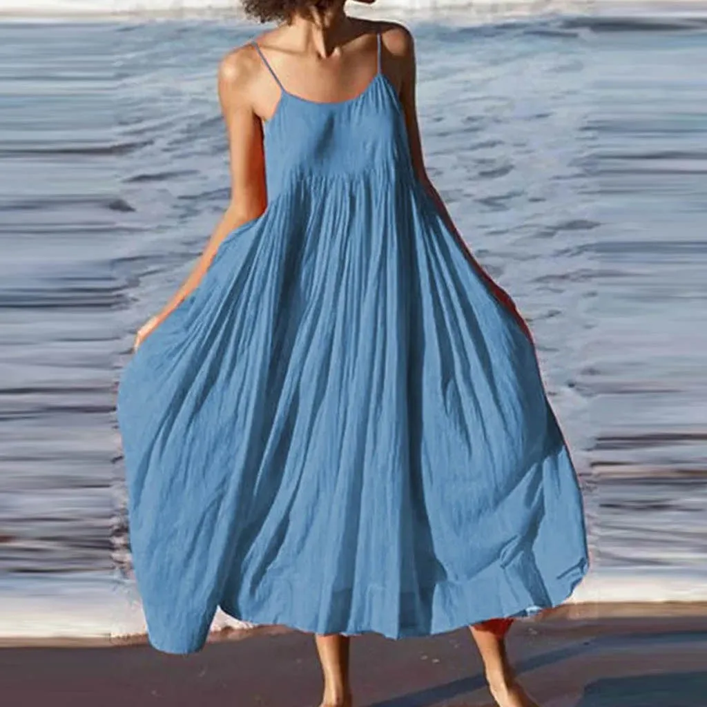 @ Размера плюс летнее платье для девочек на бретелях без рукавов вечерние платья