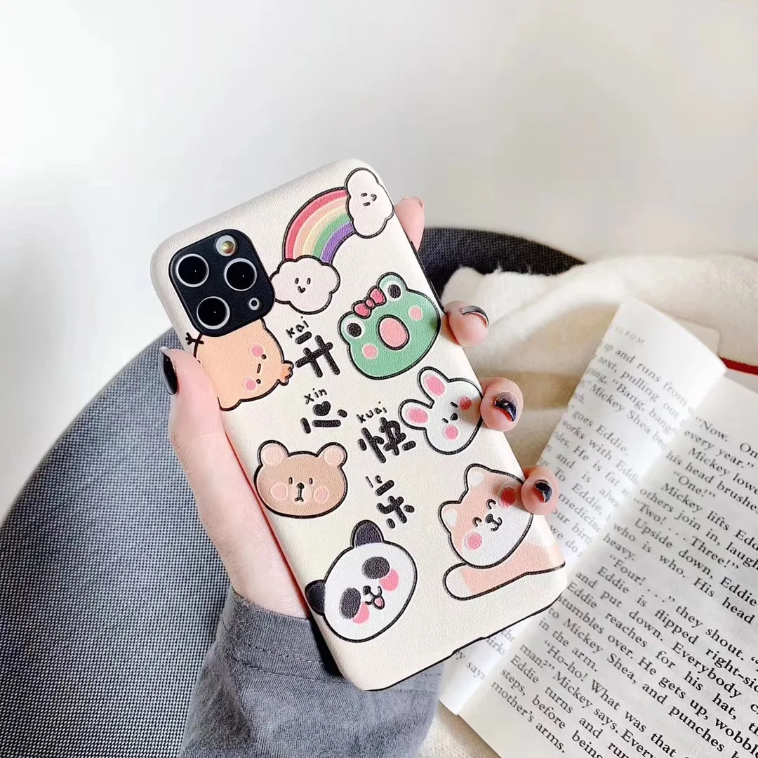 13 Gimfun винтажный Шелковый матовый чехол для телефона с цветочным рисунком для Iphone 11, чехол из ТПУ с мультипликационным принтом для Iphone 7 11 Pro Xr X Max 6 8 Plus, мягкий чехол - Цвет: 13