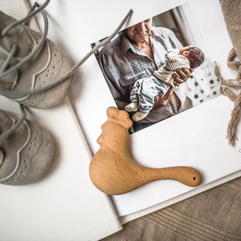 Деревянная погремушка ZARTOY &quotПетя-петушок&quot |