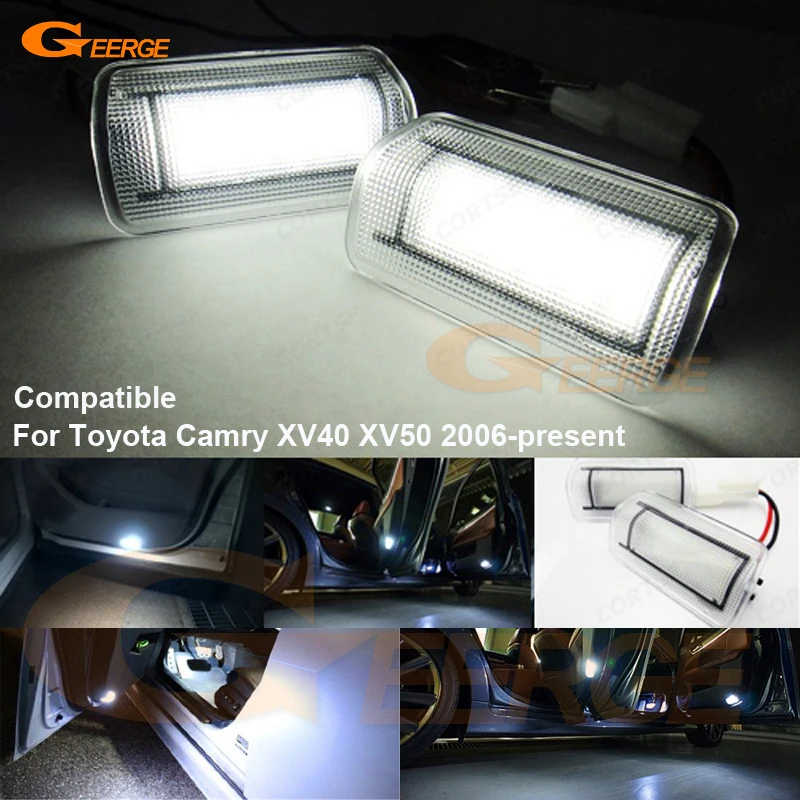 For Toyota Camry XV40 XV50 2006-present Excellent Ultra bright Smd LED Courtesy Door Light Bulb No OBC error car Accessories
For Toyota Camry XV40 XV50 2006-present Excellent Ultra bright Smd LED Courtesy Door Light Bulb No OBC error car Accessories