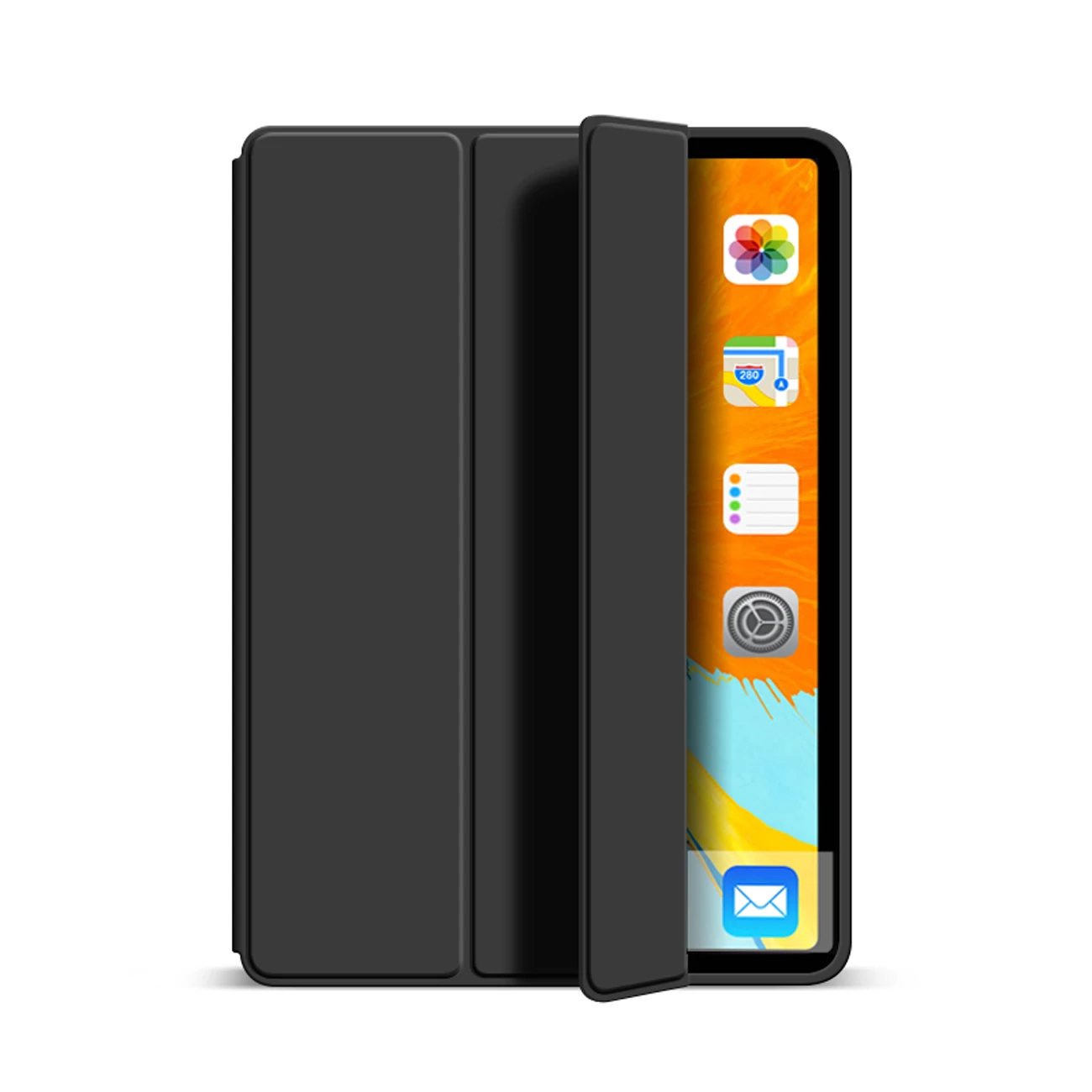 

Чехол ZOYU для iPad 2018/2017, легкая умная подставка, мягкая задняя крышка из ТПУ, для iPad 5-6-го поколения, чехол 9,7 дюйма