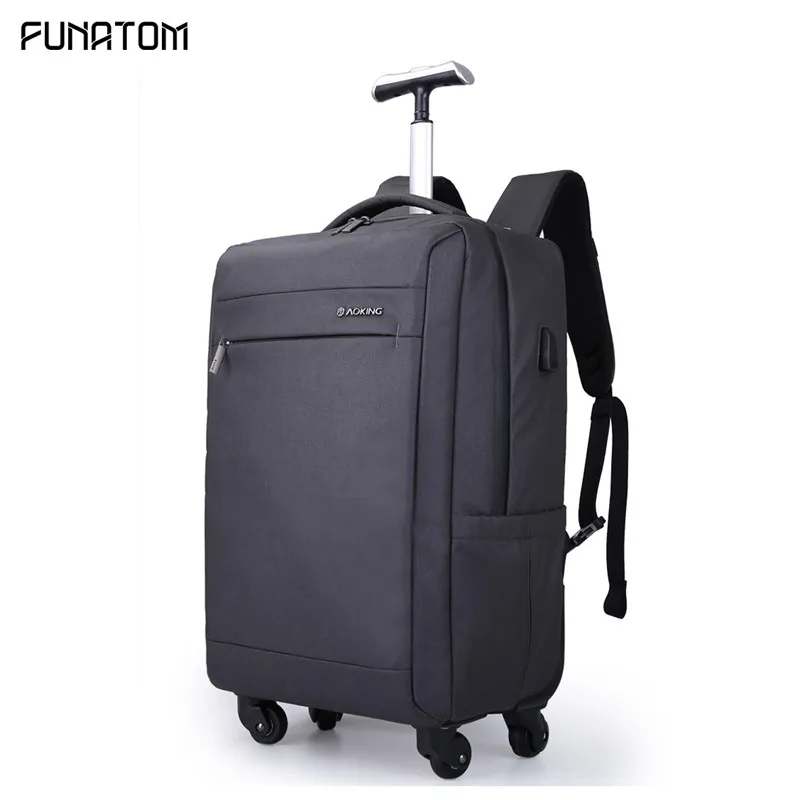 Дорожные рюкзаки с колесами мужские деловые дорожные сумки на колесиках