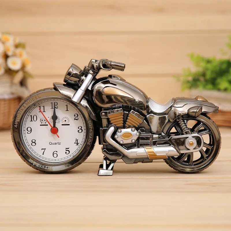 

Creative Retro Motorcycle Model Alarm Clock