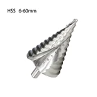 Ступенчатое сверло 6-60 мм из быстрорежущей стали