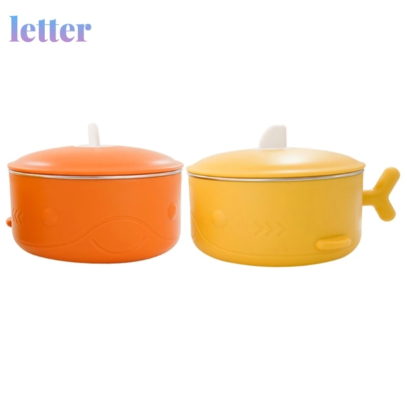

Kids Bowl Large Capacity Creative Sealed Detachable Childs Anti Fall Baby Bowl