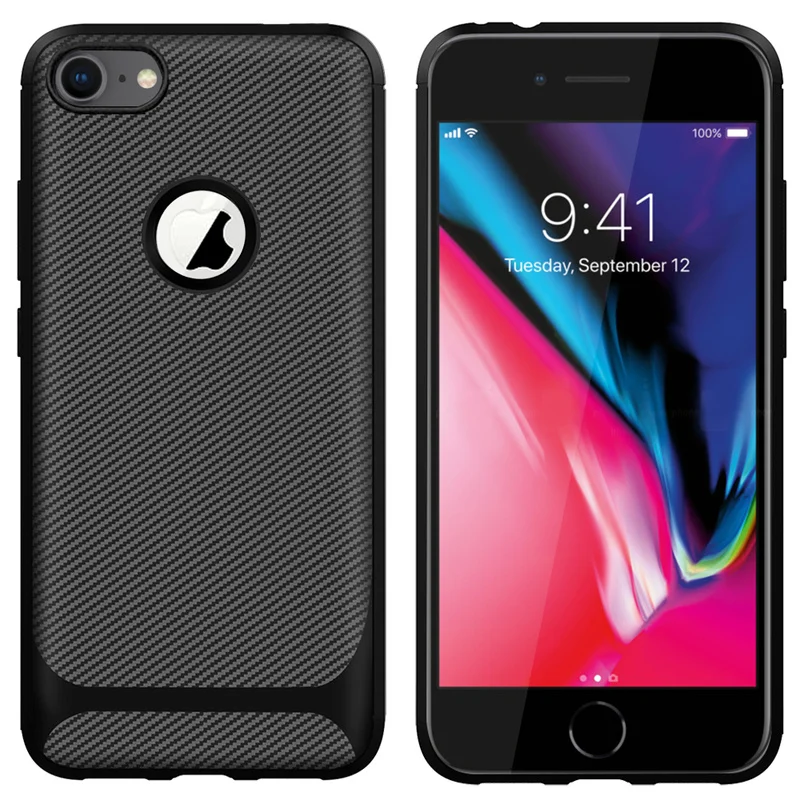 Силиконовый чехол для Iphone 7 8 Plus Роскошный ПК мягкий из ТПУ XS X/для Ip геометрический