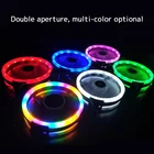 Кулер для компьютера, с RGB-подсветодиодный кой, 120 мм, с дистанционным управлением