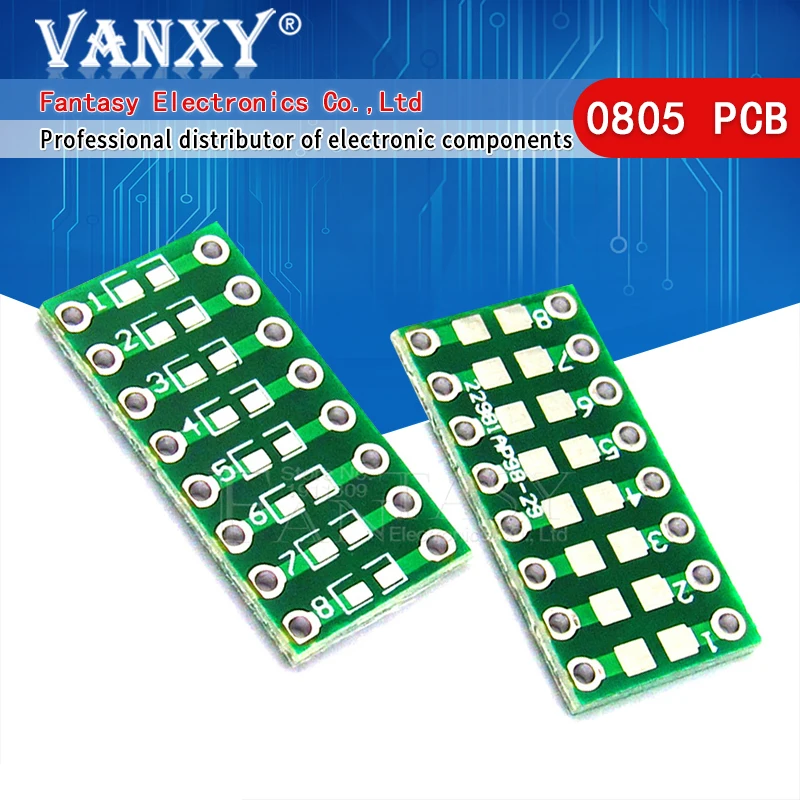 10 шт. 0805 0603 0402 для DIP PCB плата переноса Pin шаг адаптер keysets|keyset| |