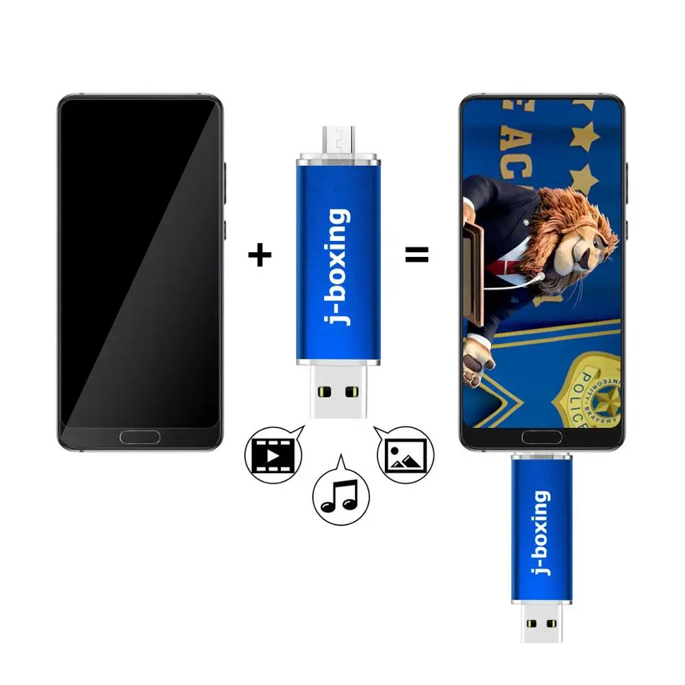 Флеш накопитель J boxing OTG Micro USB 16 ГБ 2 0|USB флэш-накопители| |