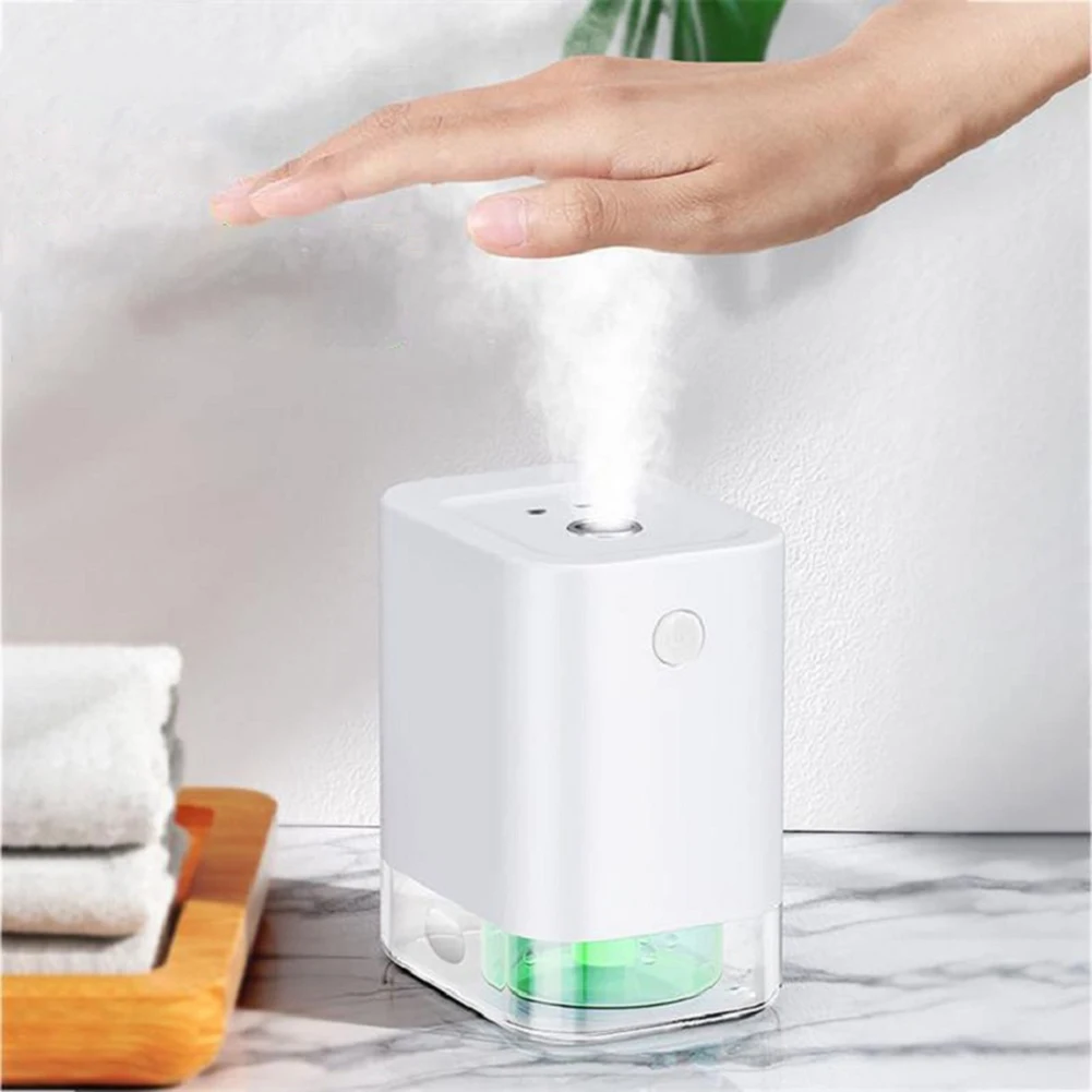 

Portable Intelligent Alcohol Disinfector Sprayer Home Automatic Induction Sterilizer 1800mAh Smart USB Soap Dispenser 40mL/h
