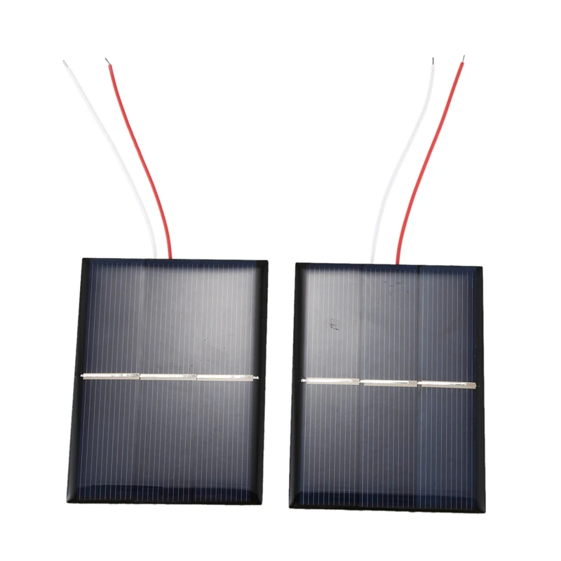 2 шт. 1 5 V 400mA 80x60 мм микро мини солнечные батареи для солнечных панелей DIY проекты