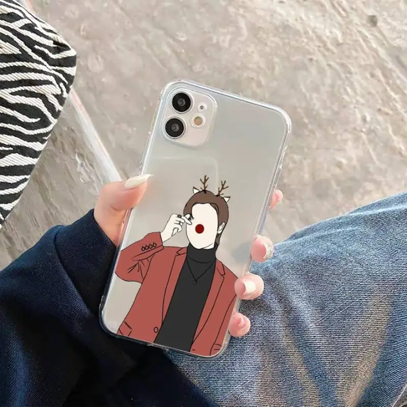 

Hot kpop song 'Life Goes On' Phone Case Transparent for iPhone 11 12 mini pro XS MAX 8 7 6 6S Plus X 5S SE 2020 XR