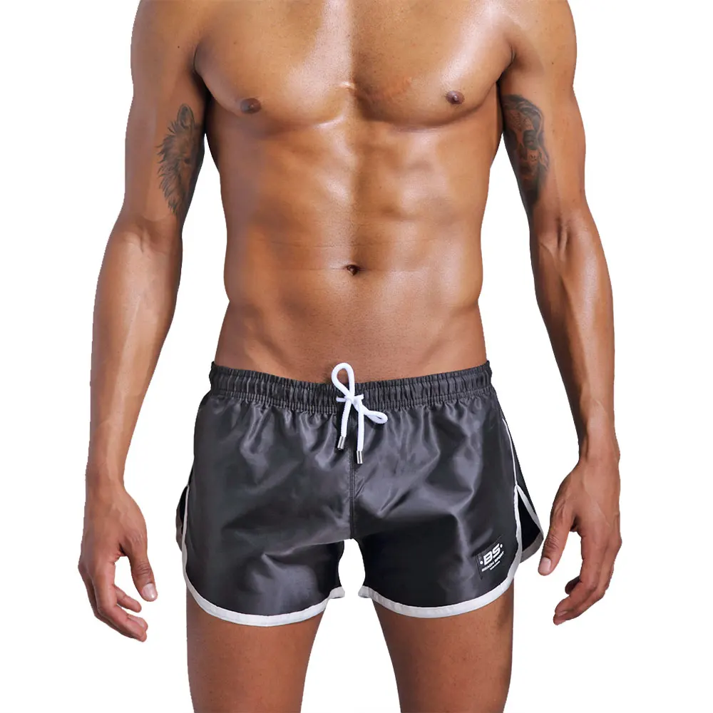 Мужские быстросохнущие легкие спортивные шорты для бега бодибилдинга