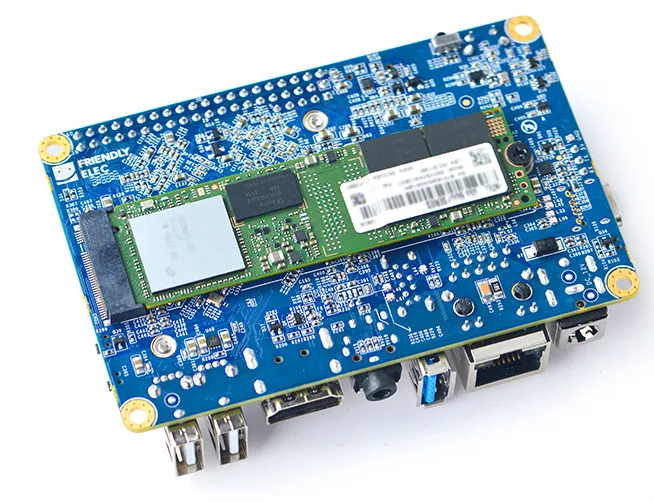 RK3399 NanoPC T4 макетная плата ROS двойная камера 4K воспроизведение Lubuntu Android7 8