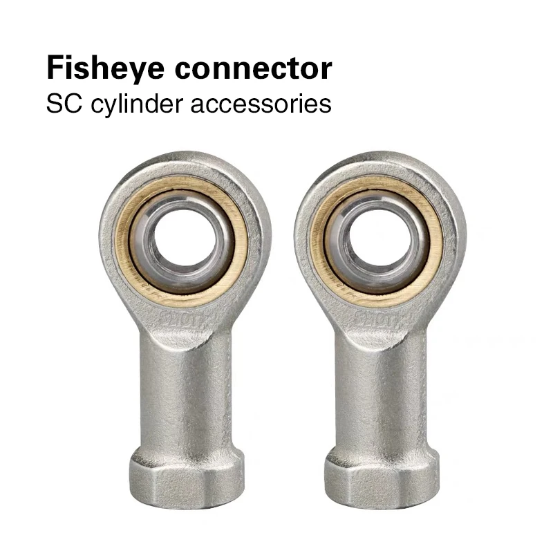 

Pneumatic Fisheye Fittings Air Tools Joint Rod SC Cylinder Accessories Fisheye Joint Bearing M8x1.25 M10x1.25 M12x1.25 M16x1.5