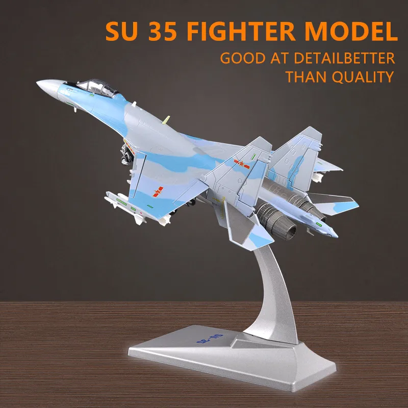 1: 72 SU35 модель самолета сплав истребитель моделирование военная модель украшения Драгоценные рождественские подарки