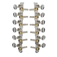 50 hot sale 1set 6 link 12 string round head column pegs tuning keys tuner convenient tuning keys for electric guitar