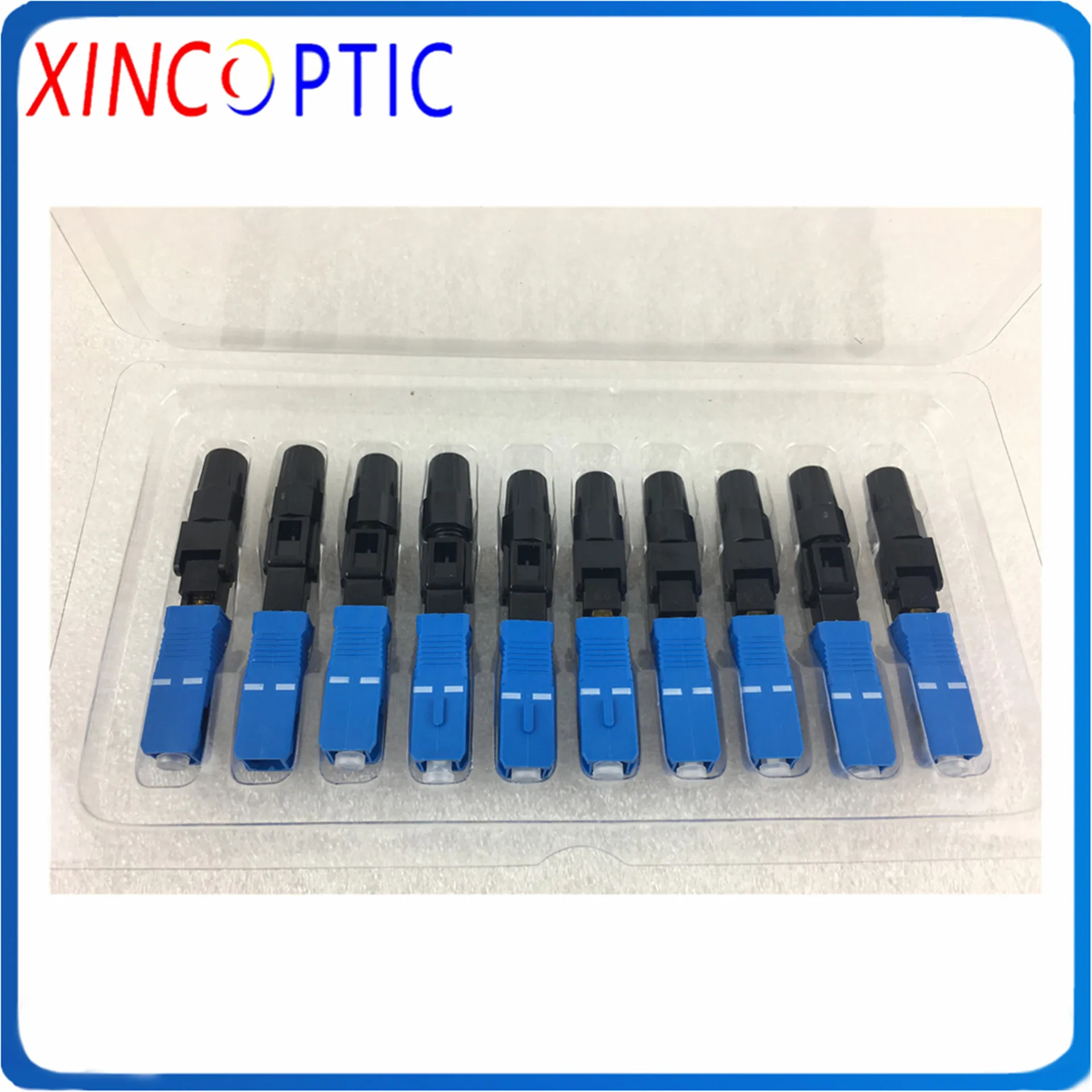 SC/UPC SC/APC встроенный быстрый разъем 55 мм SC FTTH одномодовый оптический Волоконно