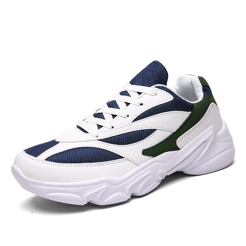 Весенняя мужская обувь дышащая повседневная легкая удобная модная на плоской