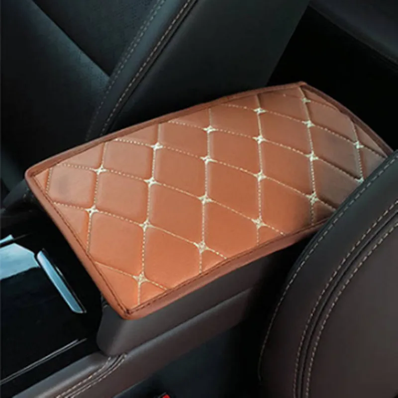 Car PU Armrest Box leather Cover Mat Cushion for Chevrolet Cruze TRAX Aveo Sonic Lova Sail Equinox Captiva Volt Camaro | Автомобили и