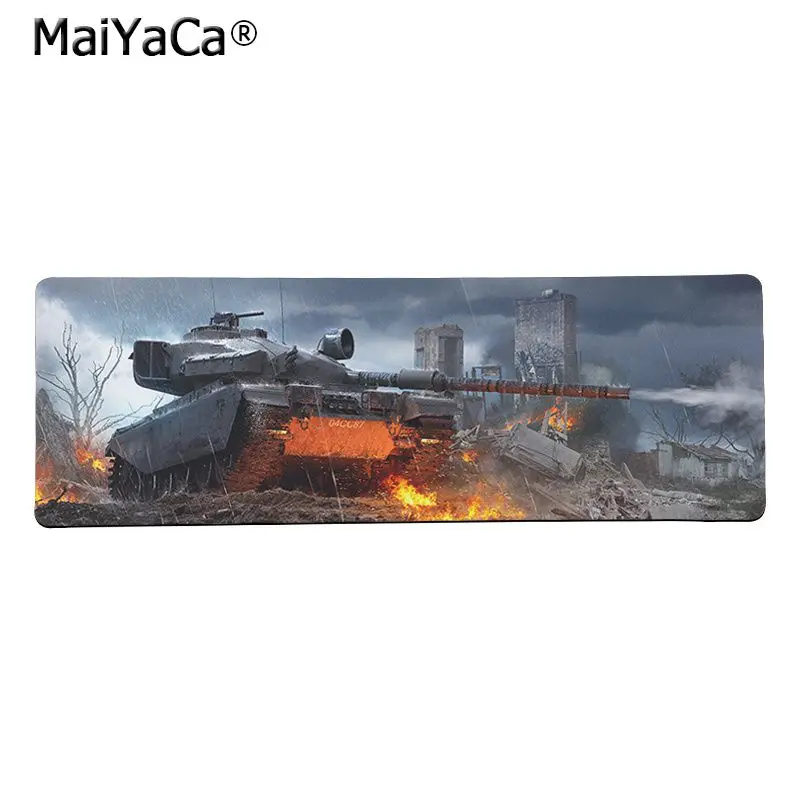 MaiYaCa высокое качество Мир танков DIY дизайн игровой с узором коврик для мыши