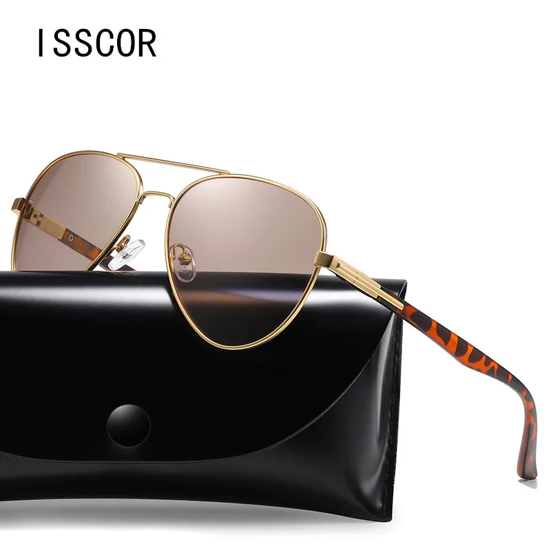 Брендовые дизайнерские поляризованные мужские солнцезащитные очки винтажные