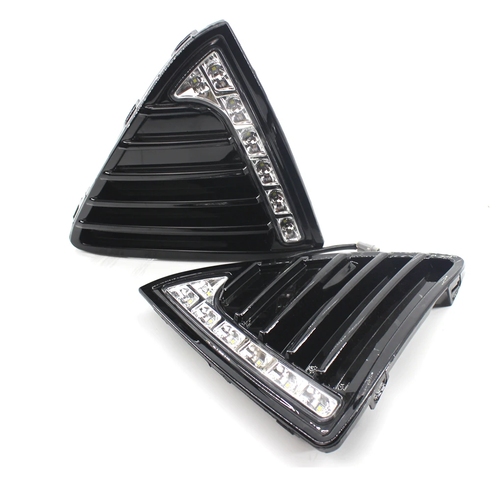 Противотуманные фары в сборе для Ford Focus 2012 2013 2014 противотуманные DRL Автомобильные