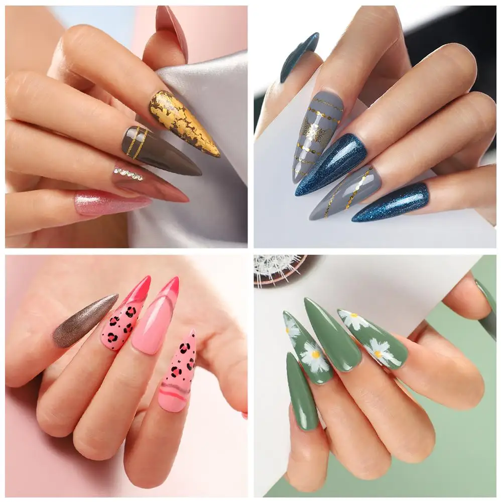 Набор гель-лаков COSCELIA 8 мл УФ Гель-лак для ногтей Полуперманентная основа верхнее