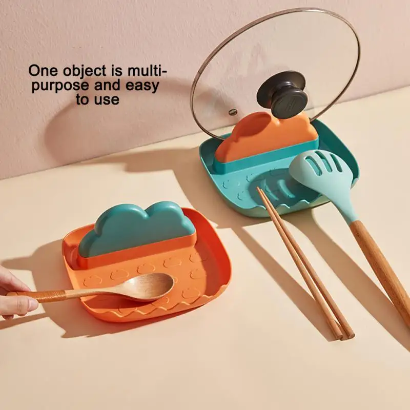 

Multifunction Organizer Rack Spoon Rest Pot Pan Lid Rack Stand Kitchen Cooking Tools Utensil Pad Pot Holders Pan Cover Holder