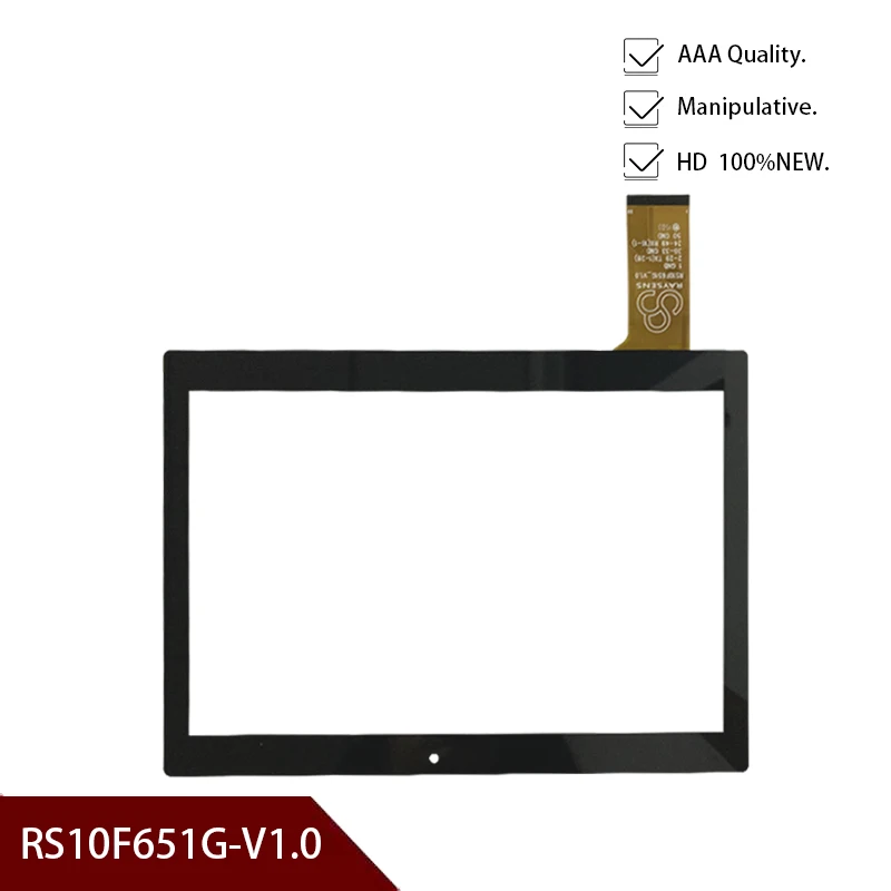 100% Оригинальный Новый Сменный сенсорный экран rs10f651gкv1.0 дигитайзер стеклянная