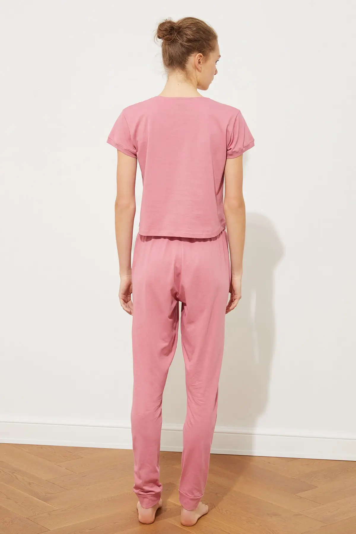 

Trendyol Printed Knitted Pajamas Set THMSS21PT0805