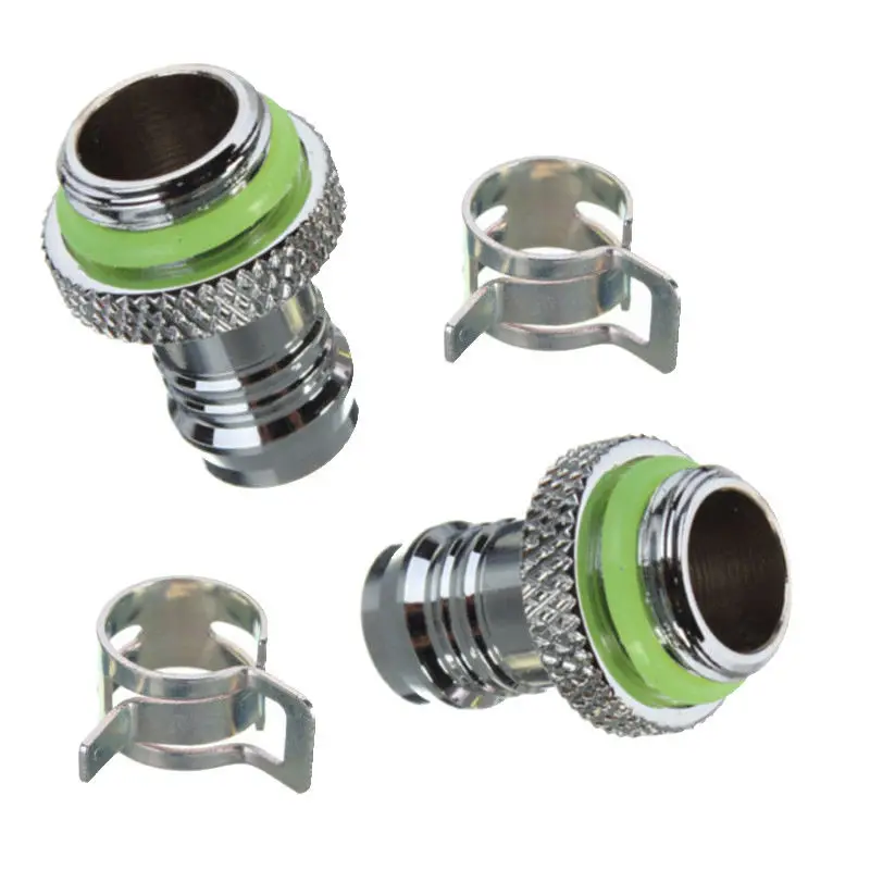 5Pcs Barb Fitting Water Cooling Radiator For G1/4 Chromed Copper Water-Cooled Heat Sink Pc Computer | Компьютеры и офис