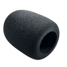 2 шт. пенка для микрофона уплотненный чехол для микрофона губка Профессиональная студия ветровое стекло защитная решетка мягкая шапка с микрофоном