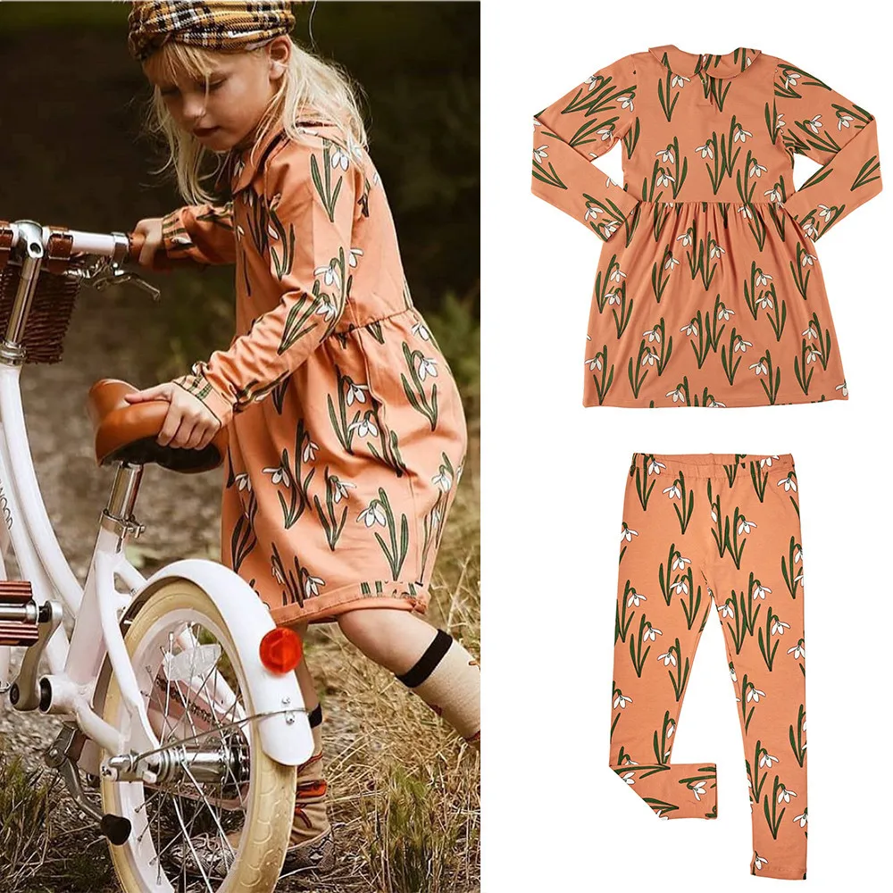 Детская одежда брендовая модная осенне-зимняя детская толстовка с цветочным