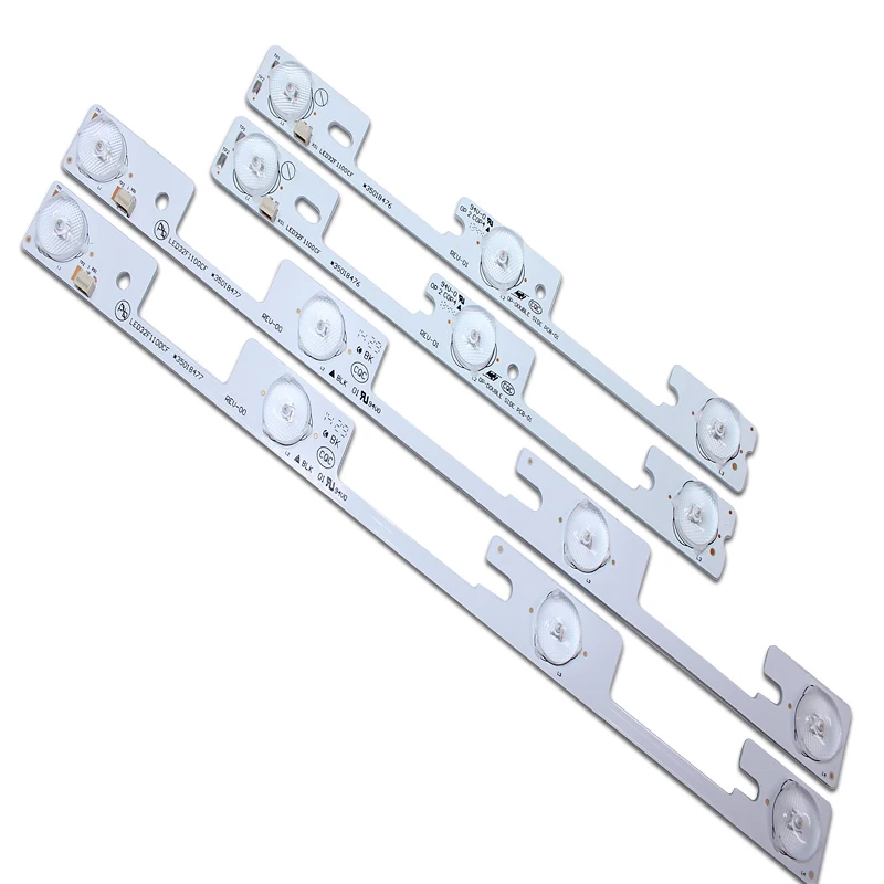 4 шт. (2X4 светодиодов * 6 в + 2X3 в) новая светильник льная световая панель Konka LED32F1100cf