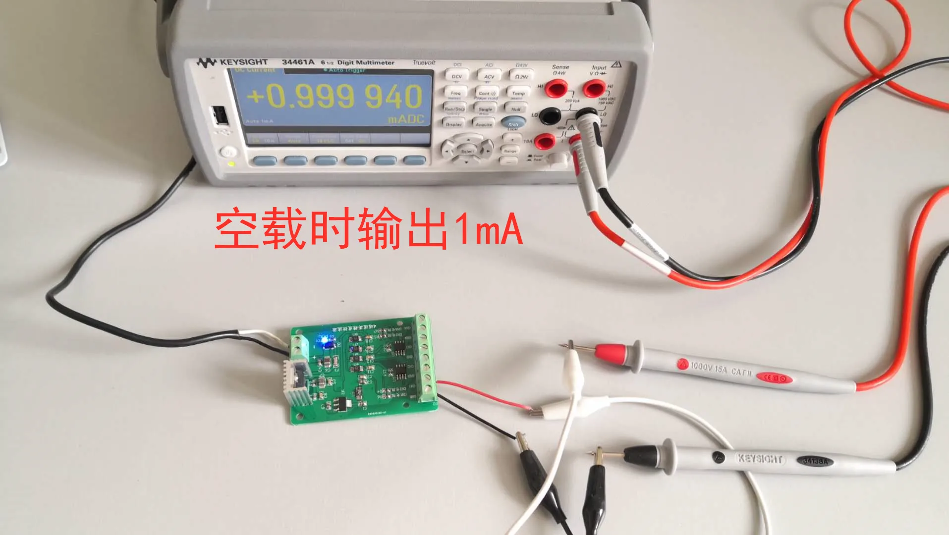 

4-Channel 1mA Constant Current Source High Precision Low Temperature Drift Current Source PT100 Various Sensor Power Supply