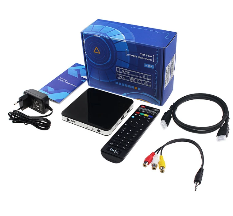 Tvip 605+ Скандинавия Iptv двойная ОС Android& Linux OS EX-YU Amlogic S905X 2,4G/5G WiFi 4K 1080 скандинавский Iptv Швеция Норвегия Iptv Box