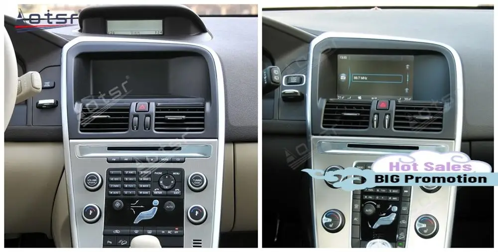 

Мультимедийный плеер Carplay, стерео, Android 10, для Volvo XC60, 2009, 2010, 2011, 2012, 2013, 2014, 2015, GPS, аудио, радио, головное устройство
