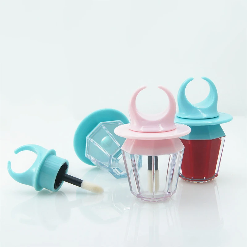 8ml Cute Lip Gloss Tubes Container Liquid Lipstick Refillable Bottles Vials Cosmetic Lipgloss Base Gel Oil DIY Tools - купить по