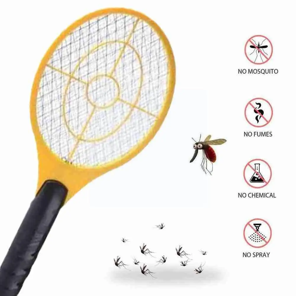 

1pcs Electric Mosquito Racket With Long Handle Portable Repeller Outdoor Mosquitos Bedroom Killer Supplies Random Pest Colo Q6N6