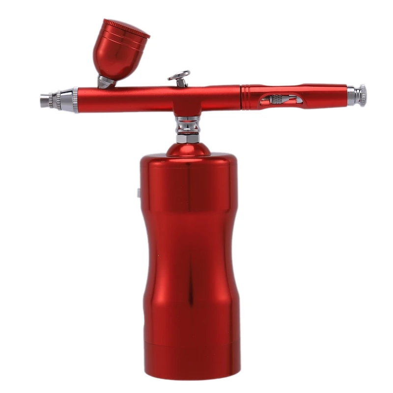 vender Conjunto Handheld Recarregável Do Aerógrafo Do Compressor De Ar Do Jogo Do Aerógrafo Do Automóvel Mini Com Bocais De 0.4mm, Aerógrafo Sem Corda Portátil Com Baixo