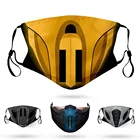Маски Mortal Kombat Scorpion Sub ноль дыма ниндзя игра лицо Косплей Костюм для взрослых Пылезащитная многоразовая мужская женская мужская маска на Хэллоуин