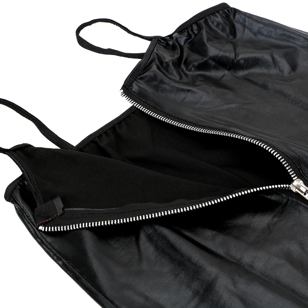 OLO костюмы для связывания M-XL размера плюс искусственная кожа на молнии Клубная одежда Нижнее белье эротическое сексуальное женское белье эротическое платье Экзотическая одежда
