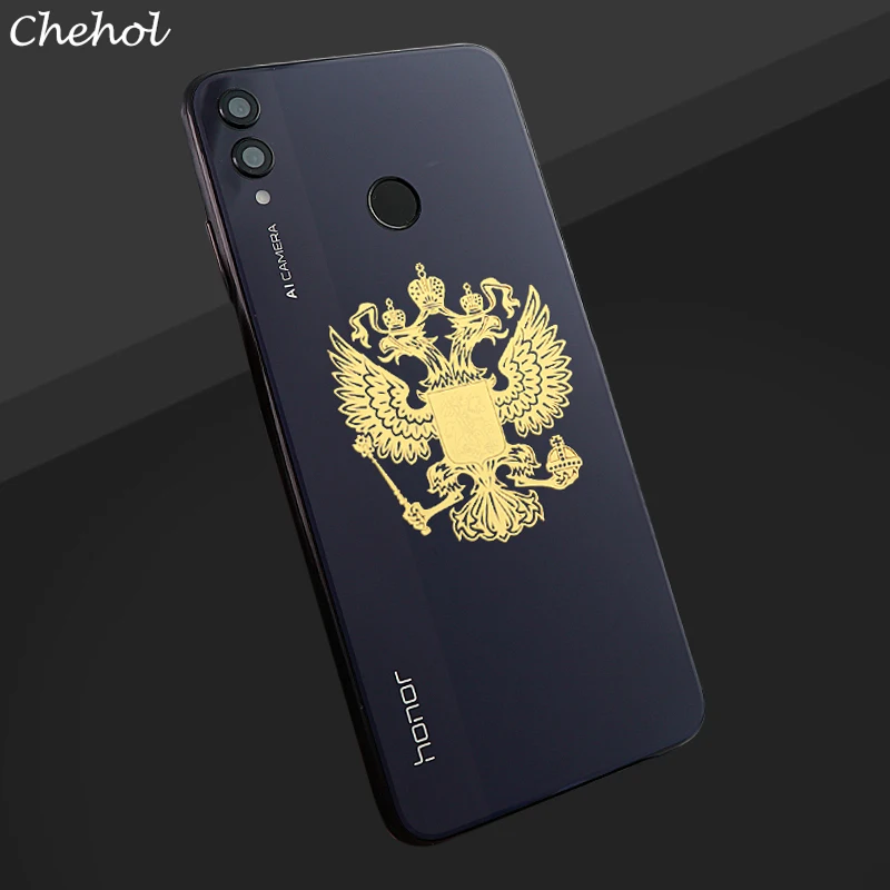Русский стиль золотые металлические никелевые наклейки на мобильный телефон