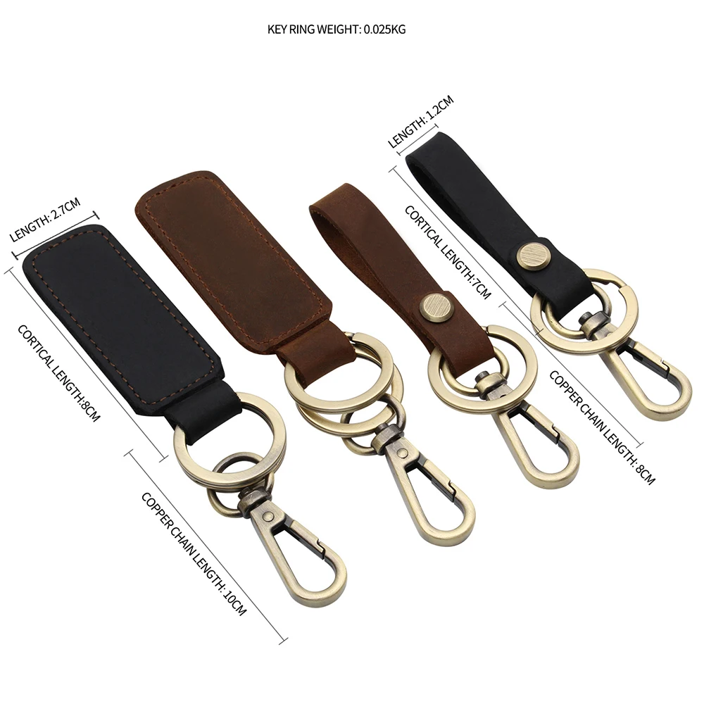 JOGUJOS кошелек из натуральной кожи для ключей женщин и мужчин брелок держатель