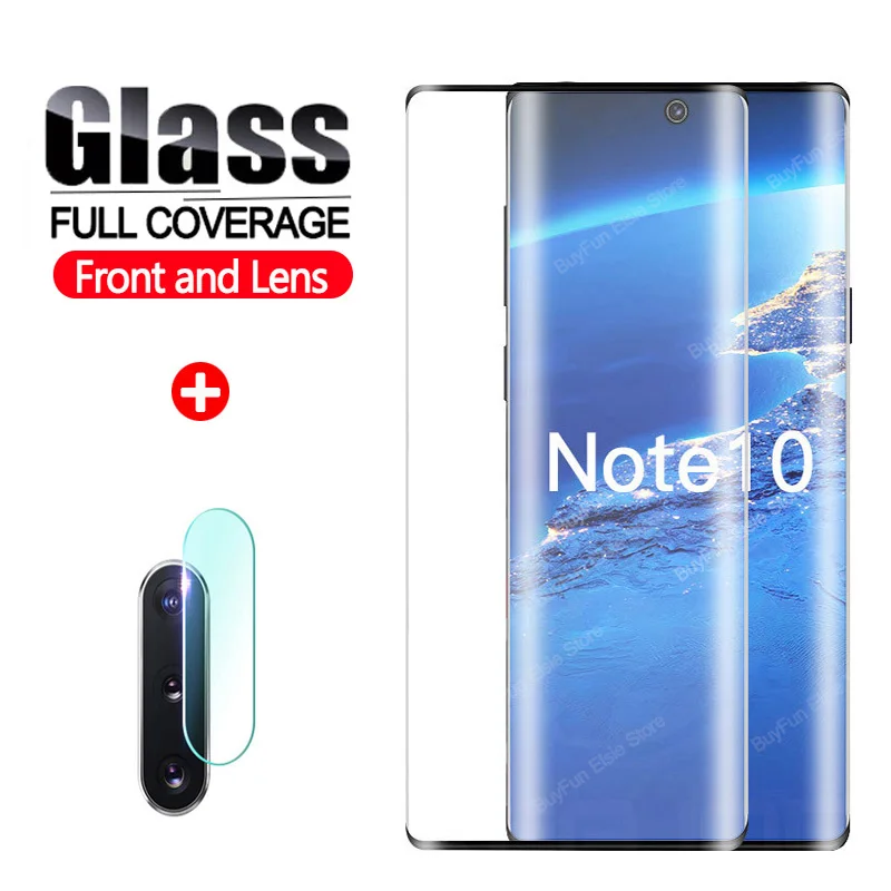 Закаленное стекло для Samsung Note 10 защитная пленка на экран Galaxy Pro S10 Plus S10e|Защитные