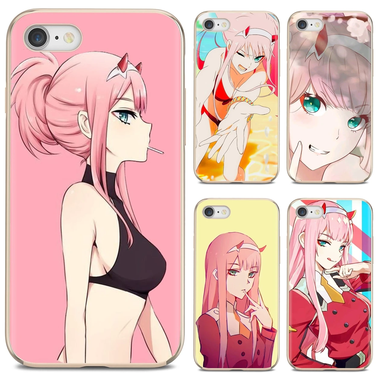 Мягкий чехол для Huawei P8 P9 P10 P20 P30 P Smart 2019 Honor Mate 9 10 20 8X 7A 7C Pro Lite Zero Two Darling in FranXX |