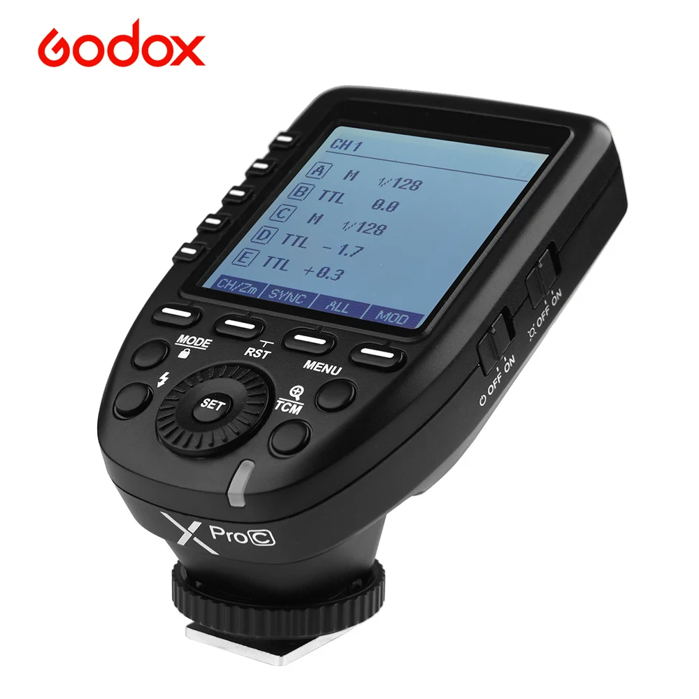 Беспроводной триггер для вспышки Godox Xpro N i TTL II 2 4G Высокоскоростная синхронизация
