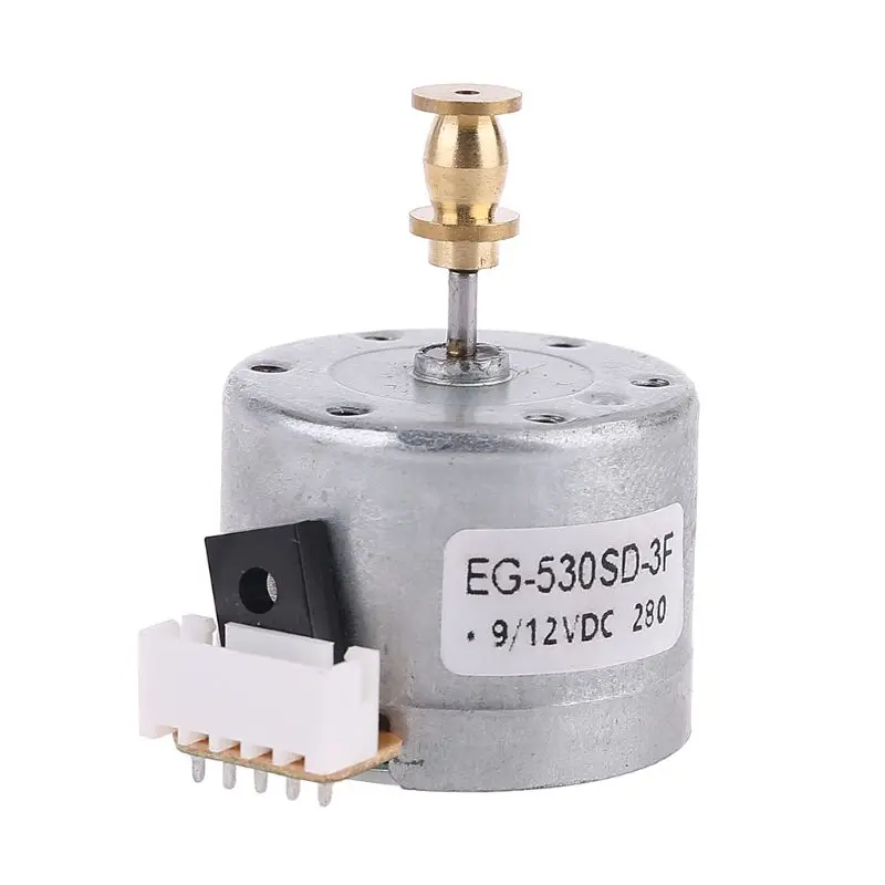 EG530SD-3F DC5-12V 3-скоростной 33/45/78 об/мин регулируемый металлический поворотный круг